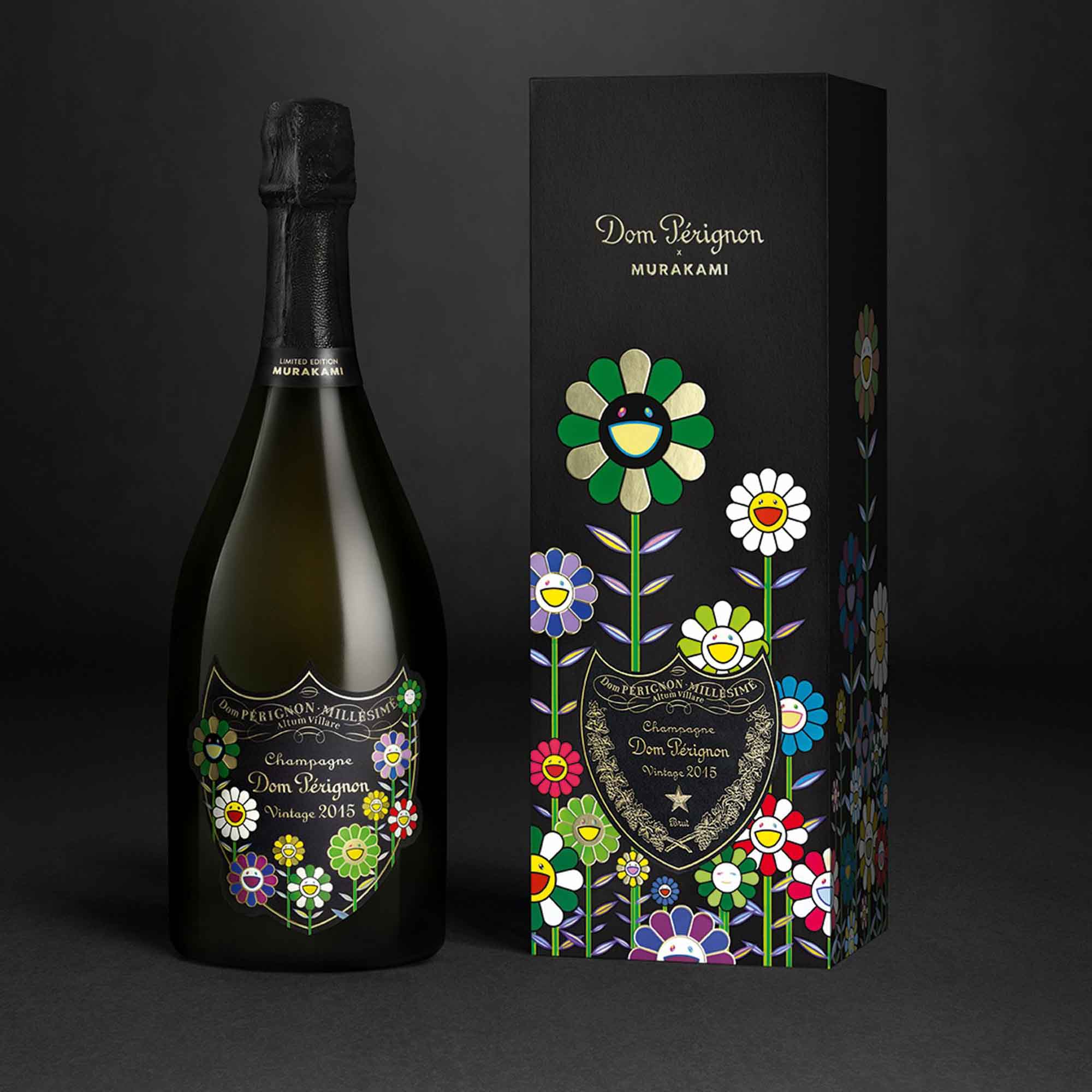 Dom Pérignon Vintage 2015 X Takashi Murakami 75 cl. med gaveæske