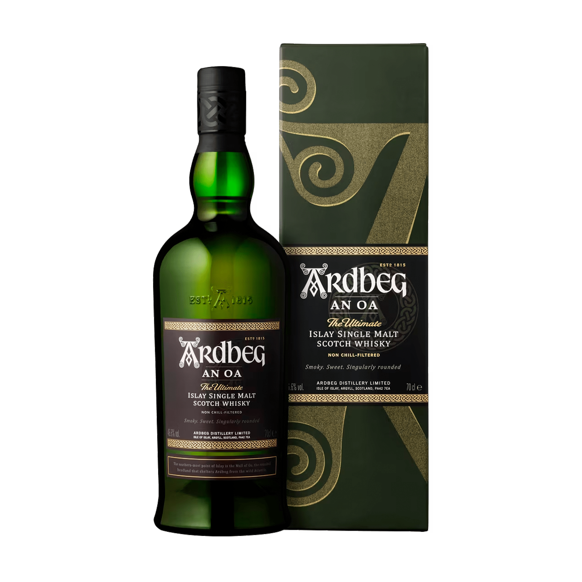 Ardbeg Ardbeg An Oa 70 cl. 46,6% med gaveæske - PremiumBottles