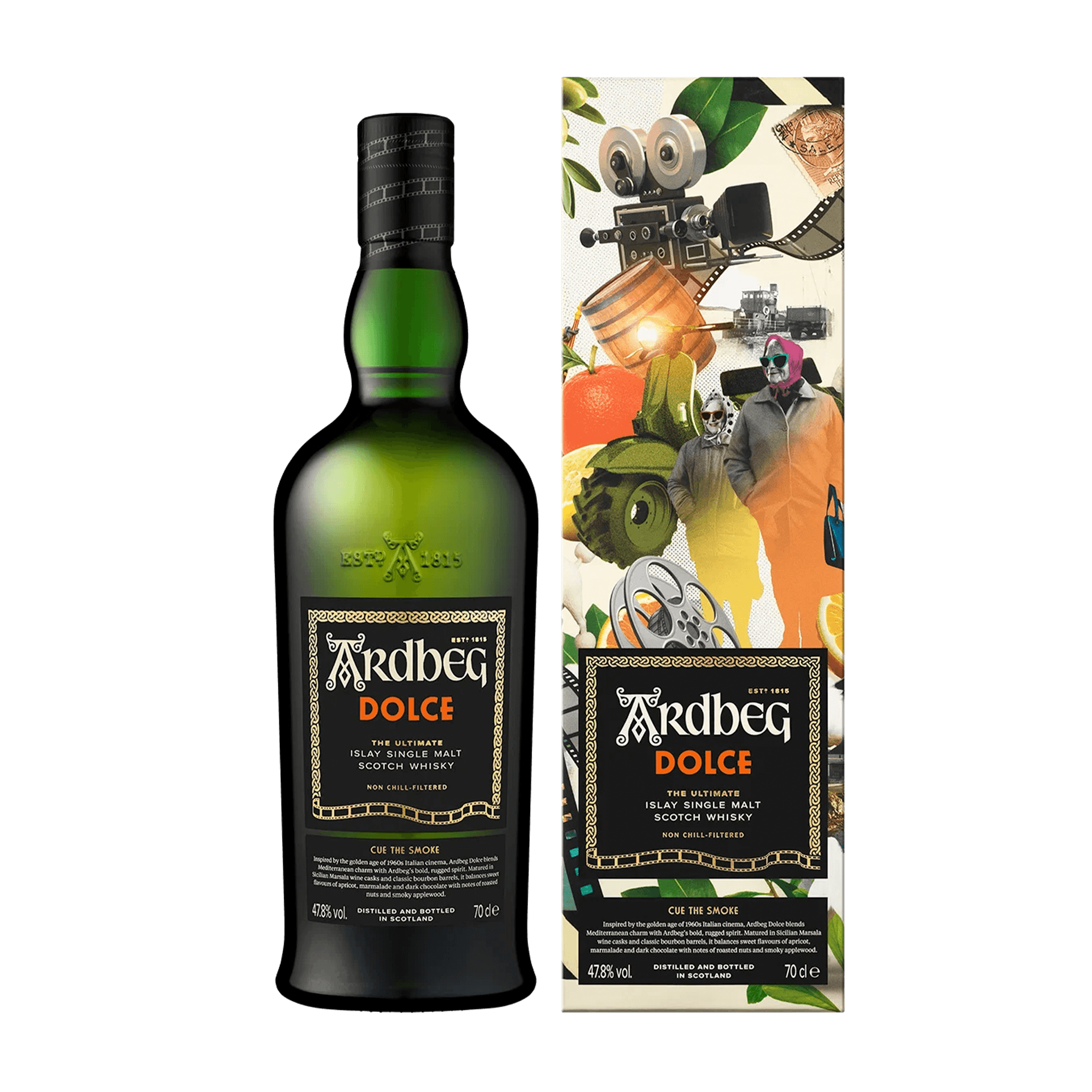 Ardbeg Dolce 70 cl. 47,8% Limited Edition med gaveæske