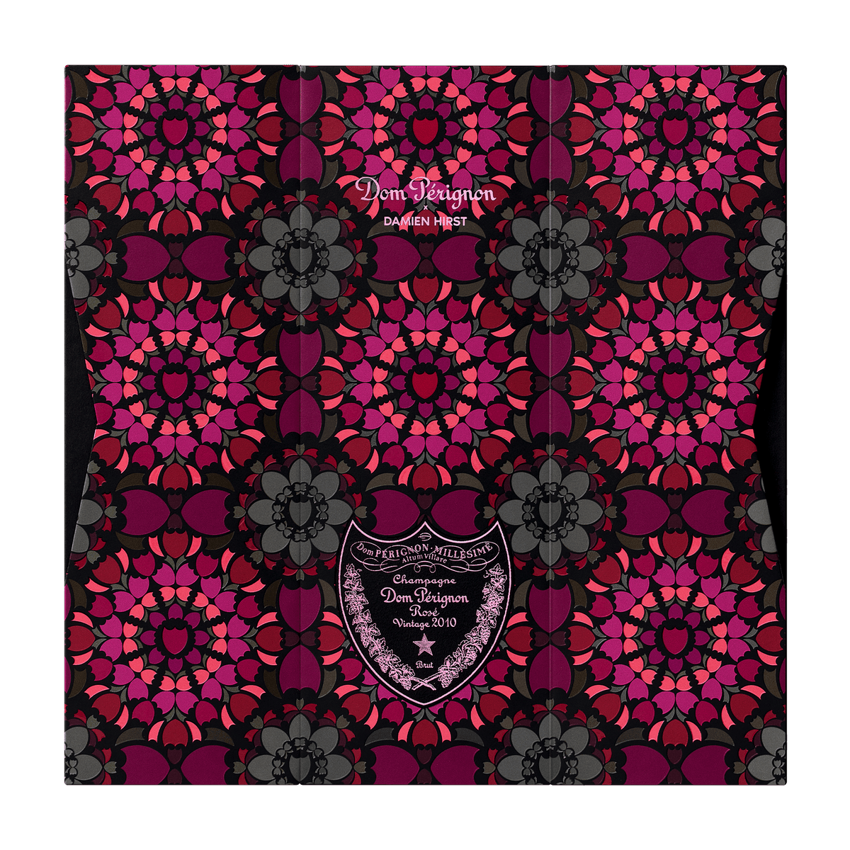 3 x Dom Pérignon x Damien Hirst Rosé Vintage 2010, 75 cl.