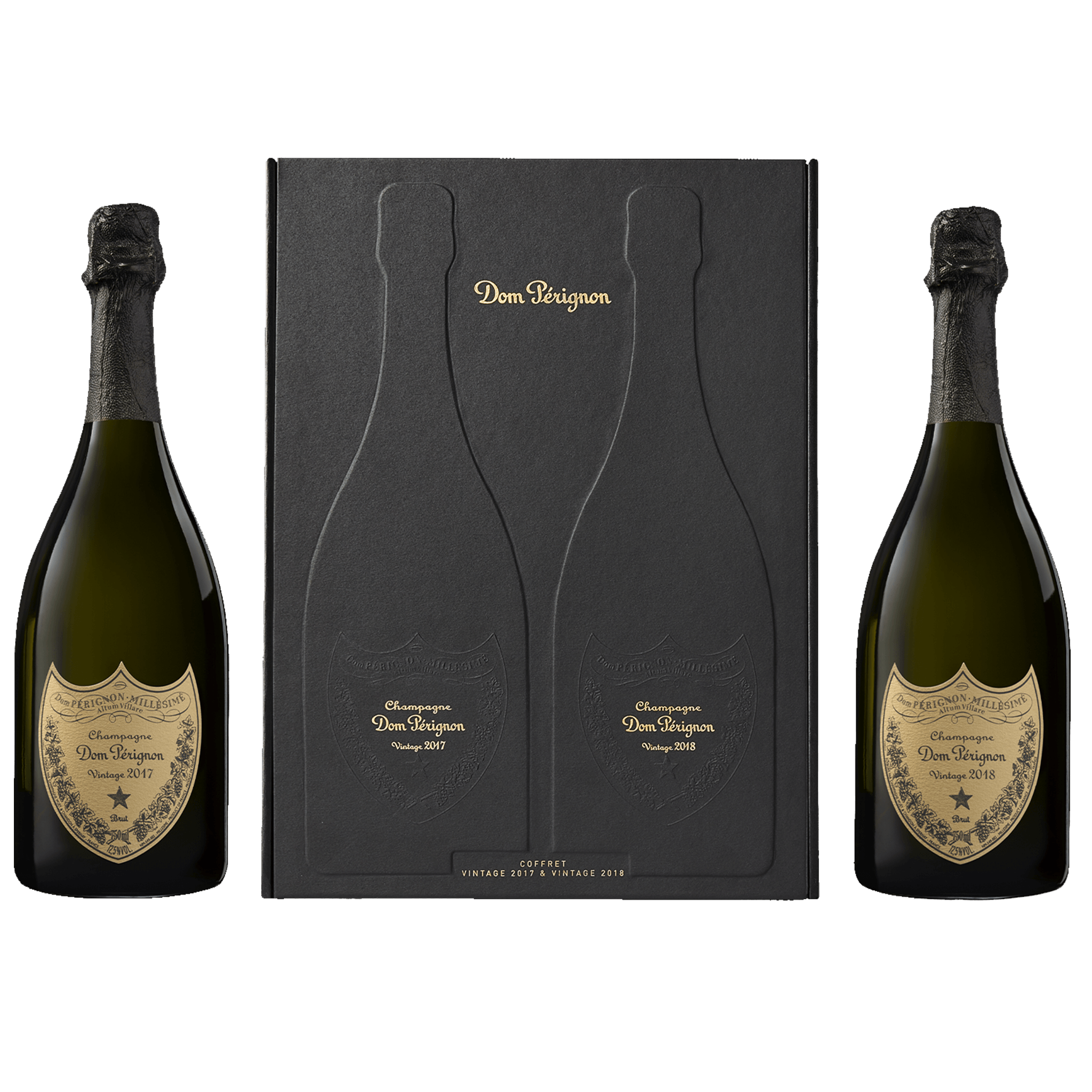 Dom Pérignon Coffret Vintage 2017 & Vintage 2018