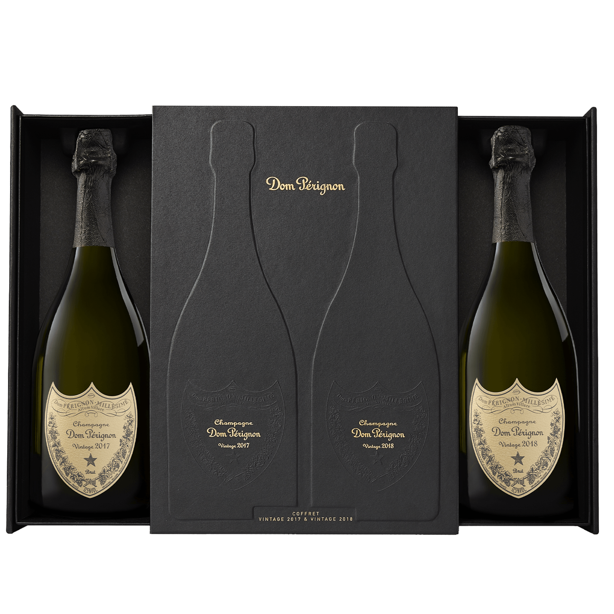 Dom Pérignon Coffret Vintage 2017 & Vintage 2018