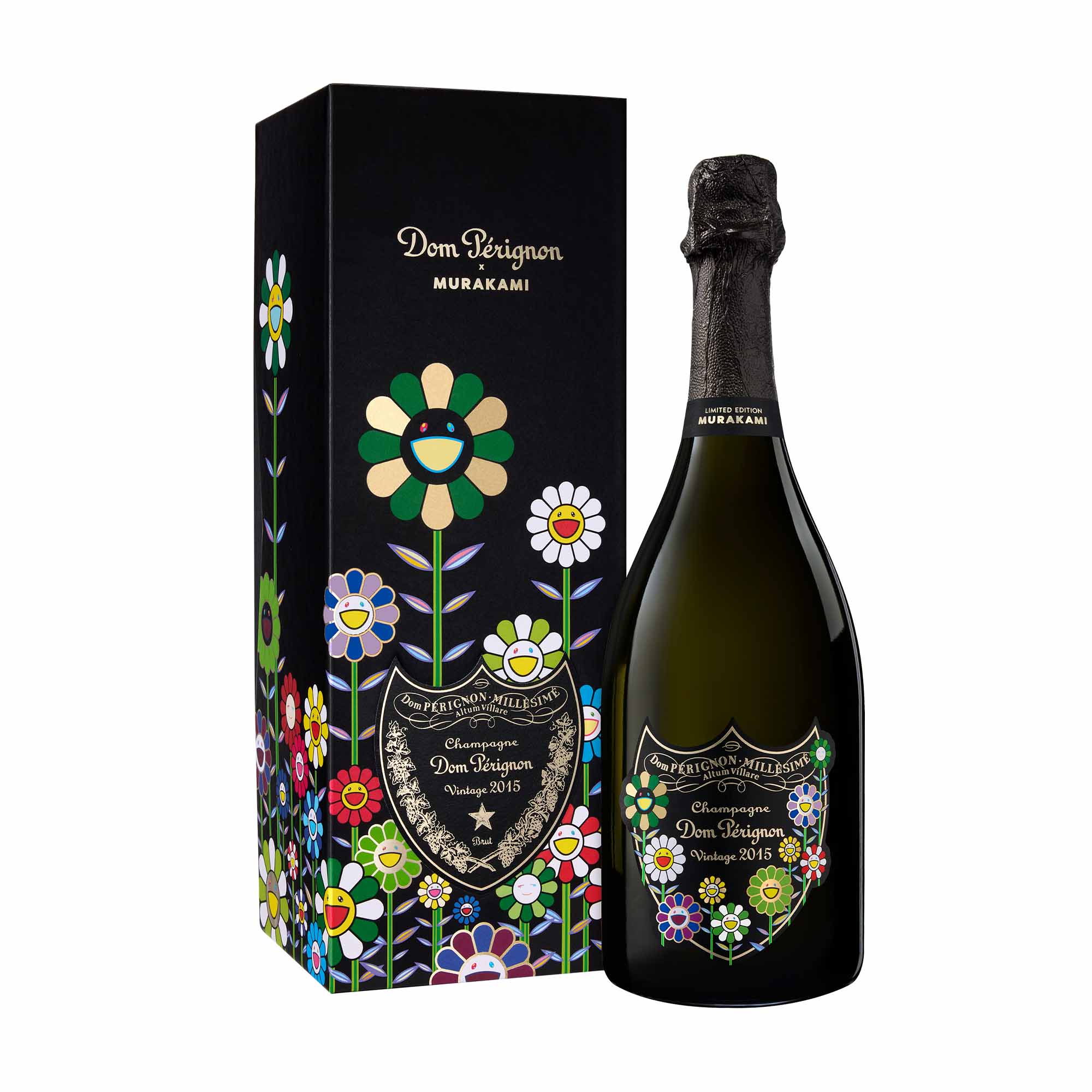 Dom Pérignon Vintage 2015 X Takashi Murakami 75 cl. med gaveæske