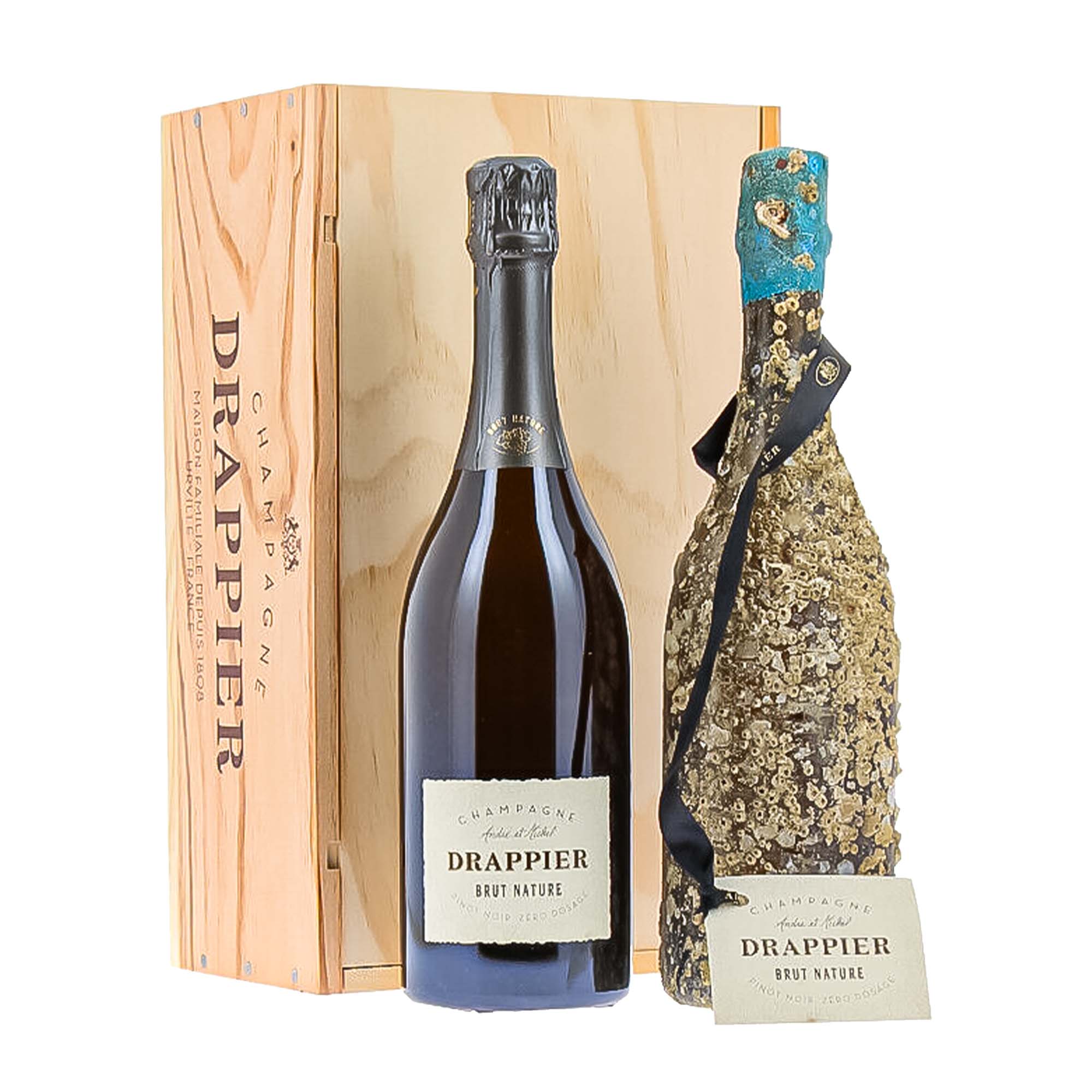 Drappier: Coffret Immersion Brut Nature Limited Edition 2 x 75 cl.