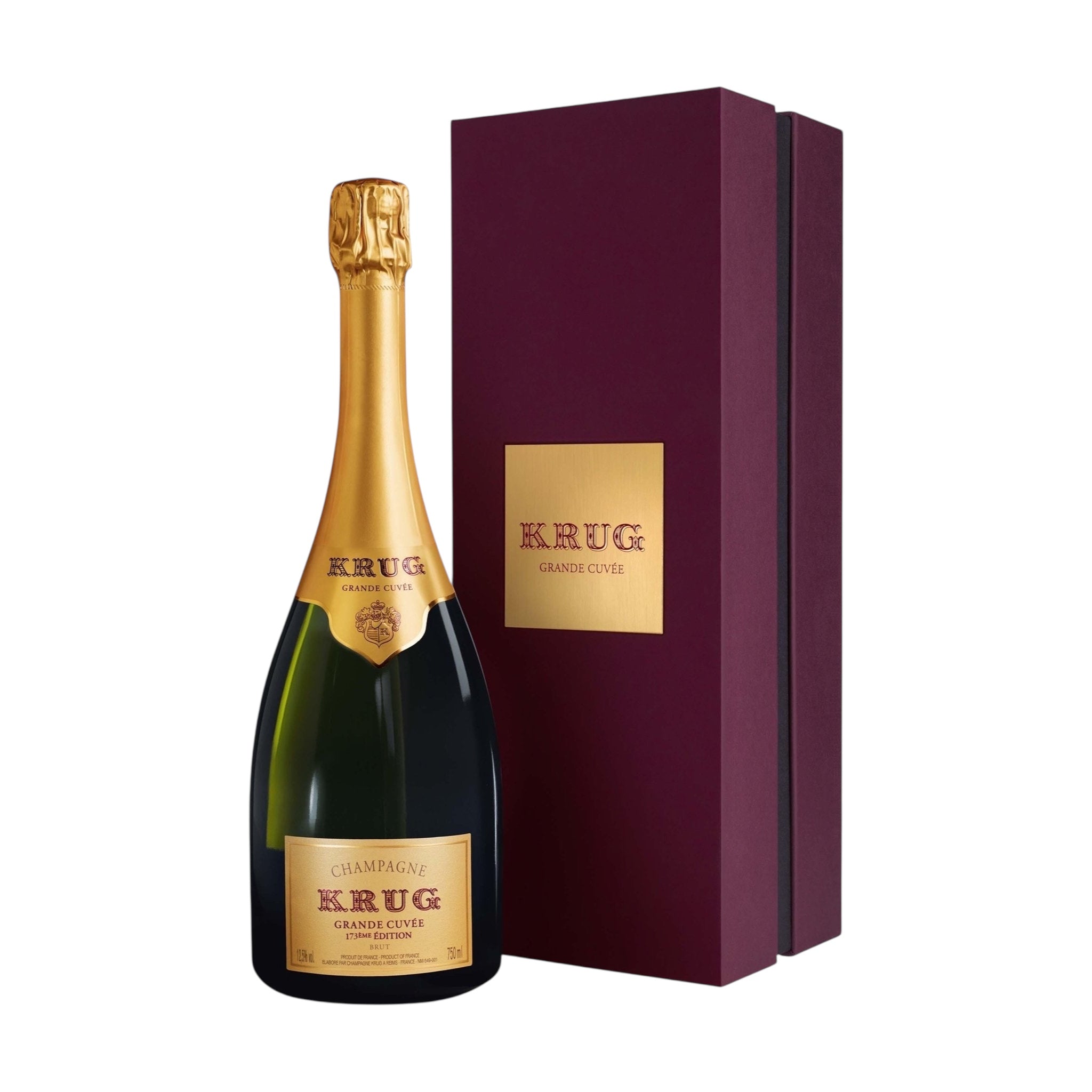 KRUG Grande Cuvée 173ème Édition 75 cl. med gaveæske