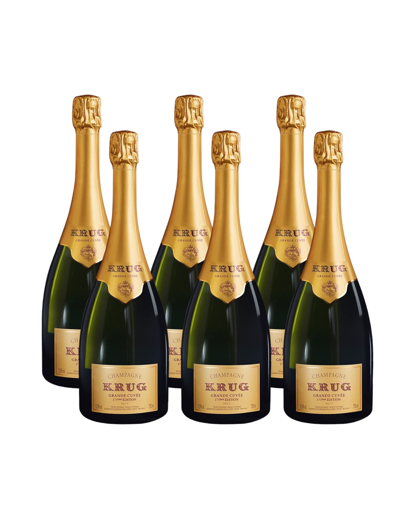 6 x Krug Grande Cuvée 171 (Kun 1.699 DKK pr. stk 