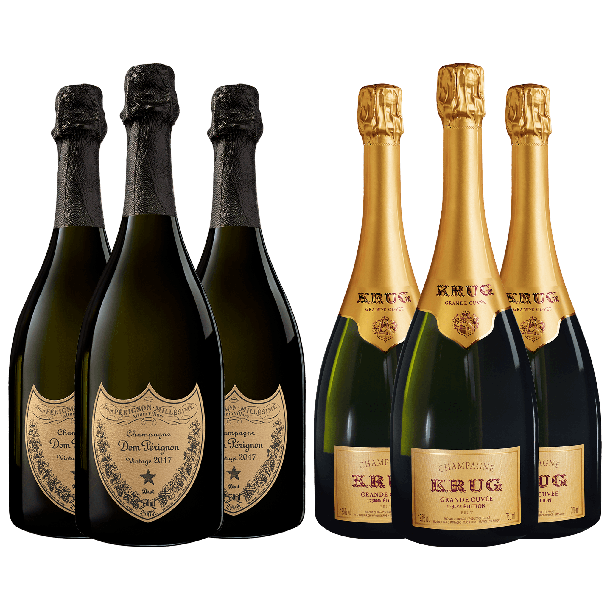 Dom Pérignon & Krug Champagne