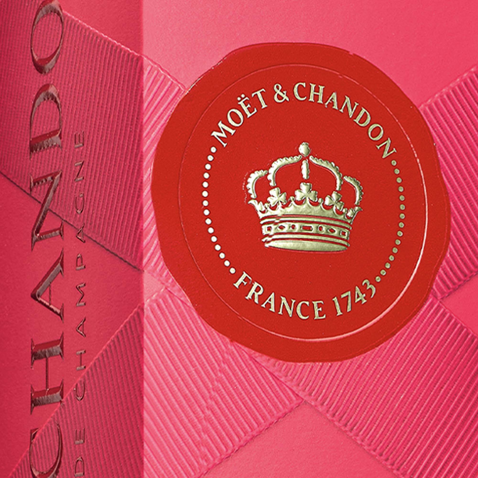 Limited Edition Moët Rosé Imperial Pink 75 cl. med gaveæske