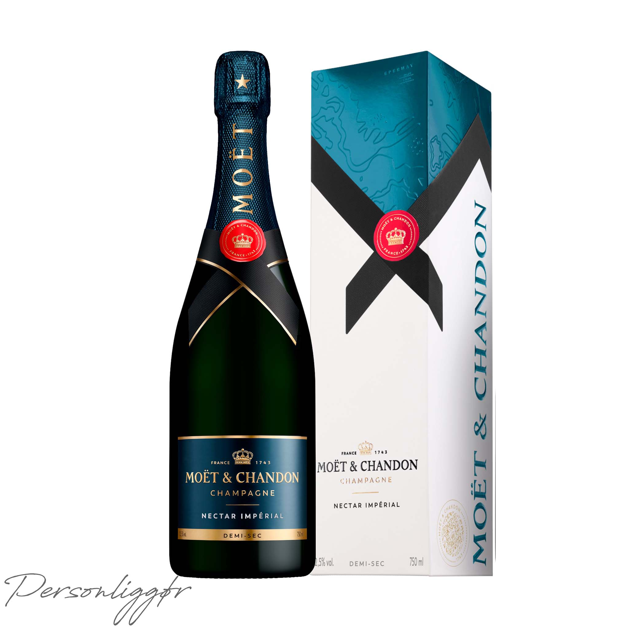 Moët & Chandon Nectar Impérial NV Demi-Sec 75 cl. med gaveæske