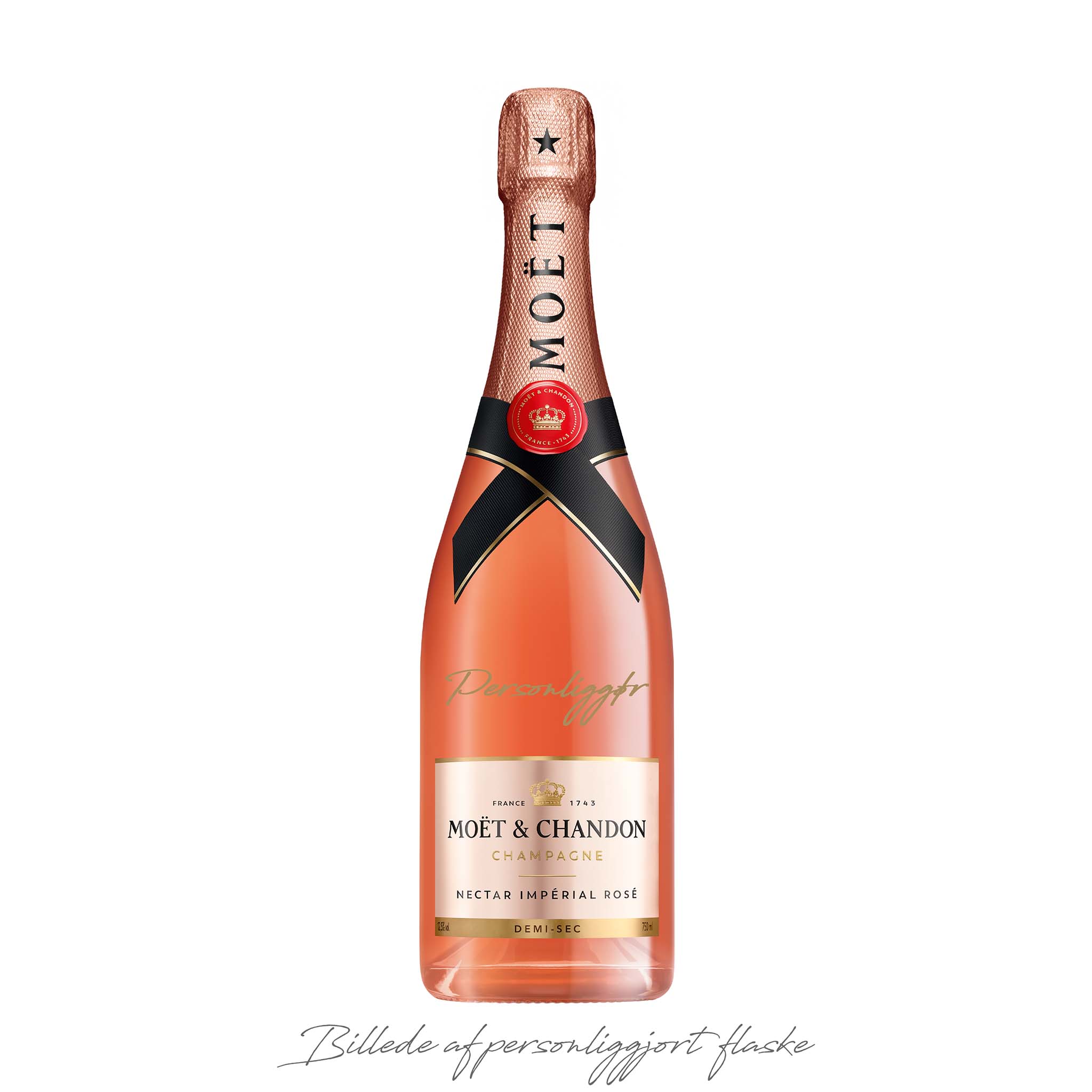 Moët & Chandon Nectar Impérial Rosé NV Demi-Sec 75 cl.