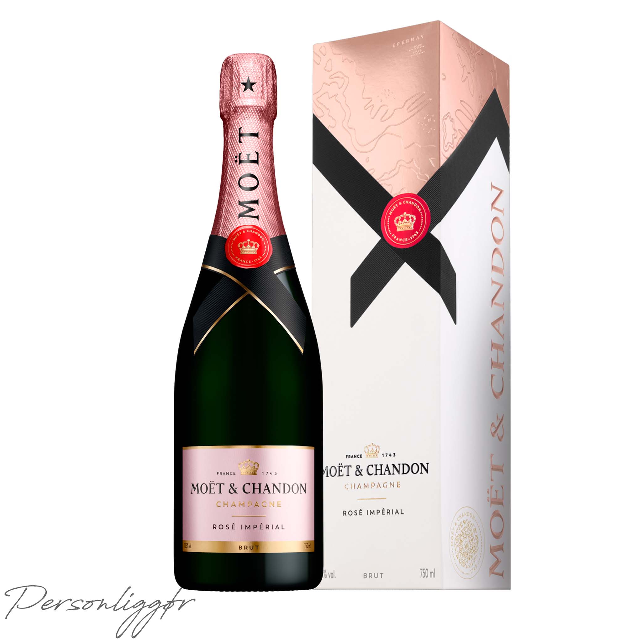 Moët & Chandon Rosé Impérial Brut NV 75 cl. med gaveæske