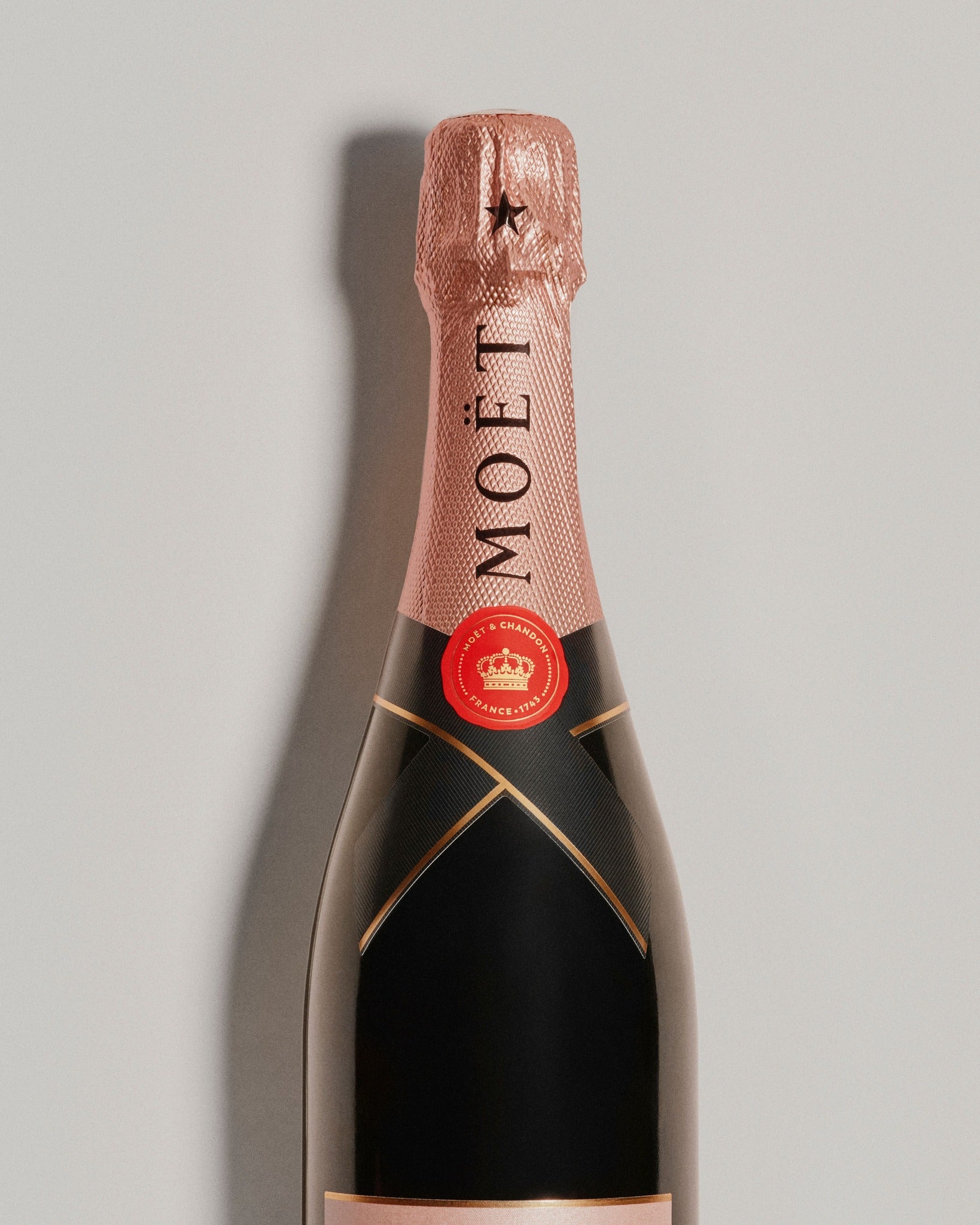 den kendte rosechampagne fra moet