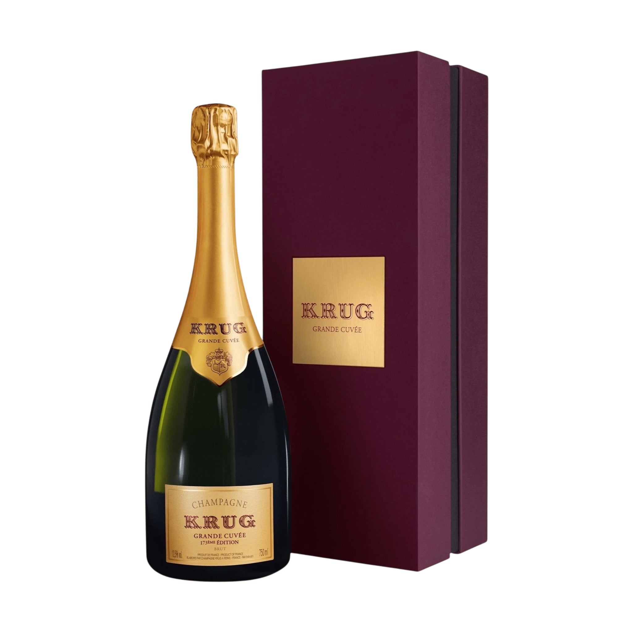 Krug KRUG Grande Cuvée 173ème Édition 75 cl. med gaveæske - PremiumBottles