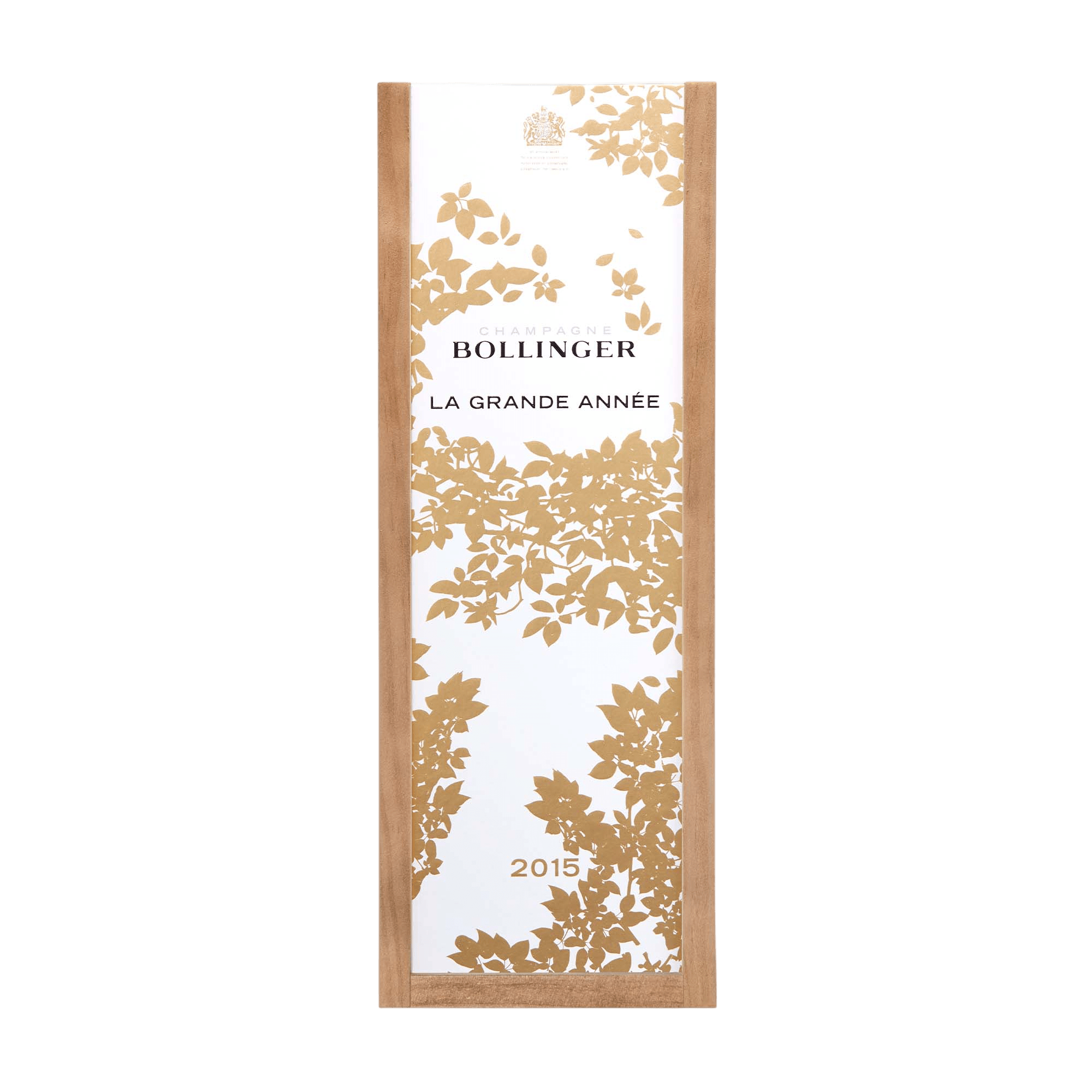 Bollinger Bollinger La Grande Année 2015 i Original Wooden Case gaveæske 75 cl. - PremiumBottles