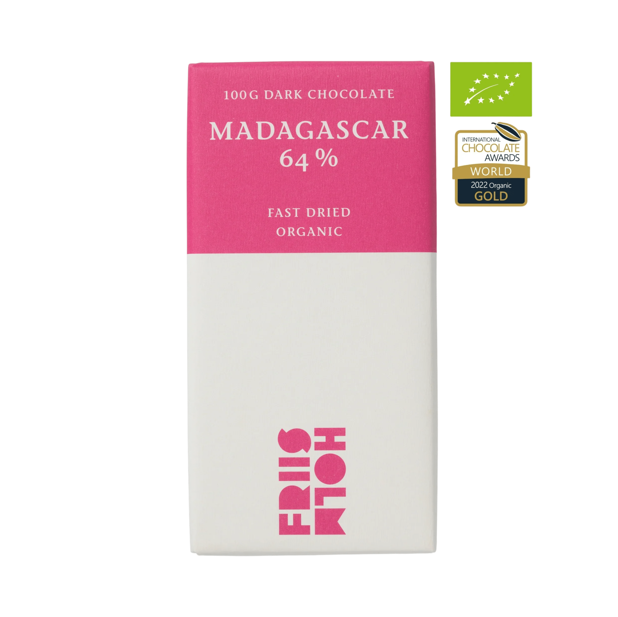 Friis - Holm Friis - Holm Madagascar 64% Fast Dried, 100 gram Økologisk - PremiumBottles