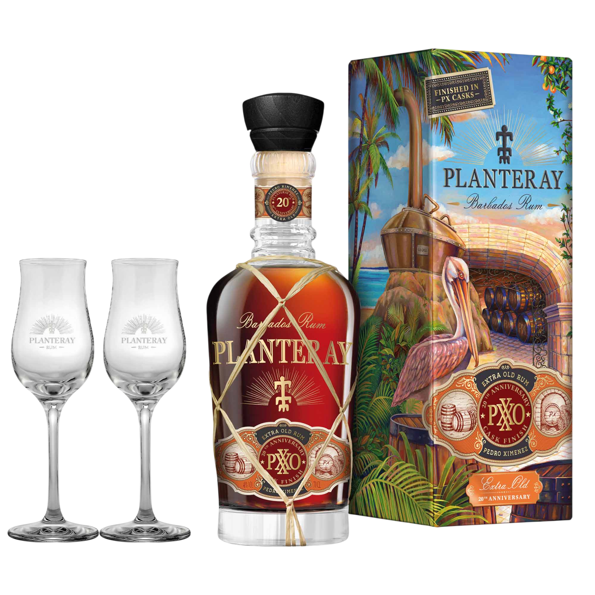 Planteray Planteray XO 20th Anniversary PX Sherry Finish 70 cl. 40% med gaveæske - PremiumBottles