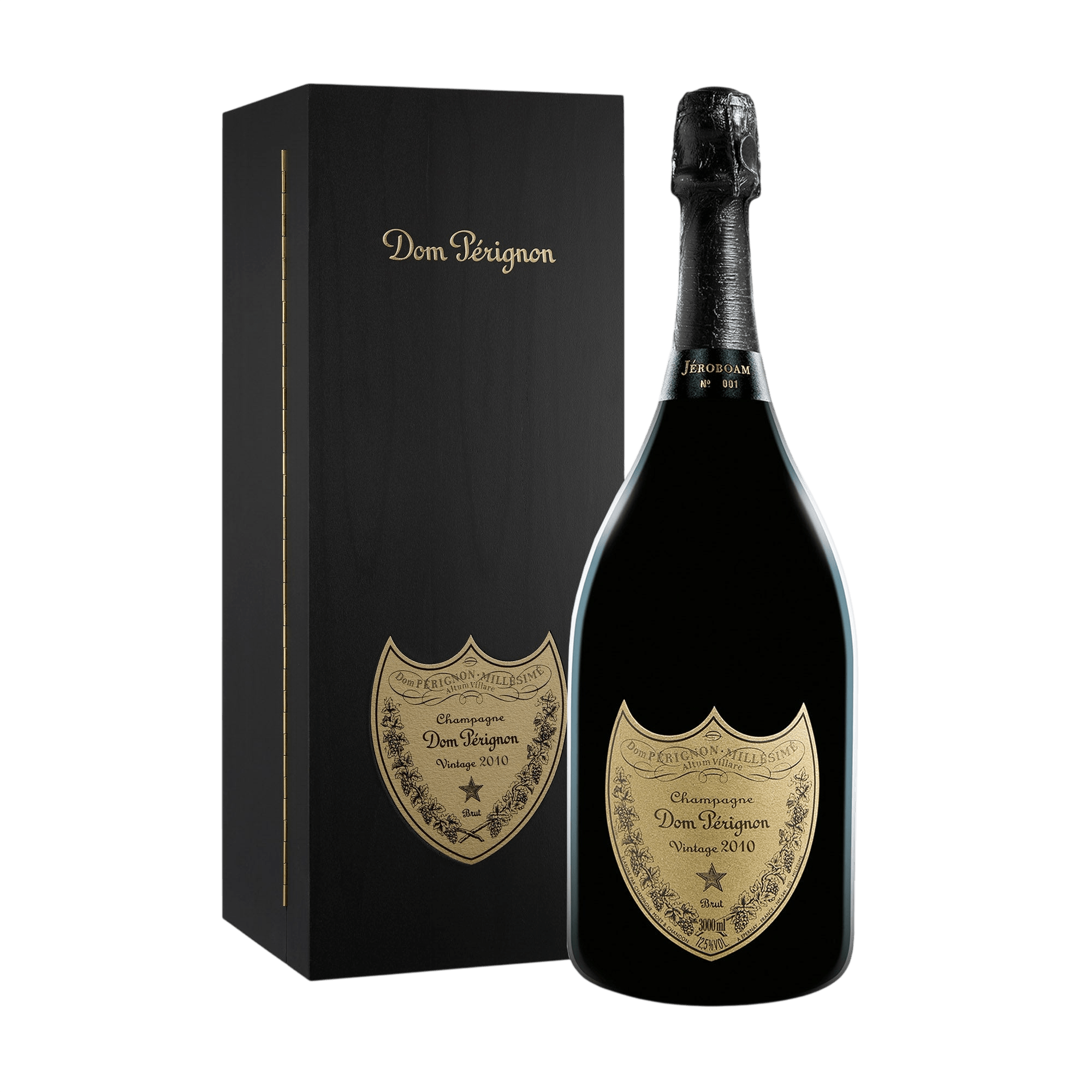 Dom Pérignon Dom Pérignon Vintage 2010 Blanc 3 liter Jeroboam i trækasse - PremiumBottles