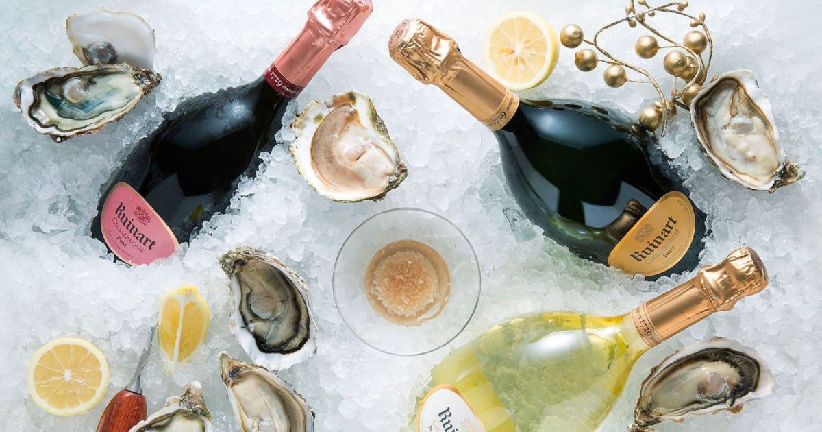 Aperitif: Champagne og østers