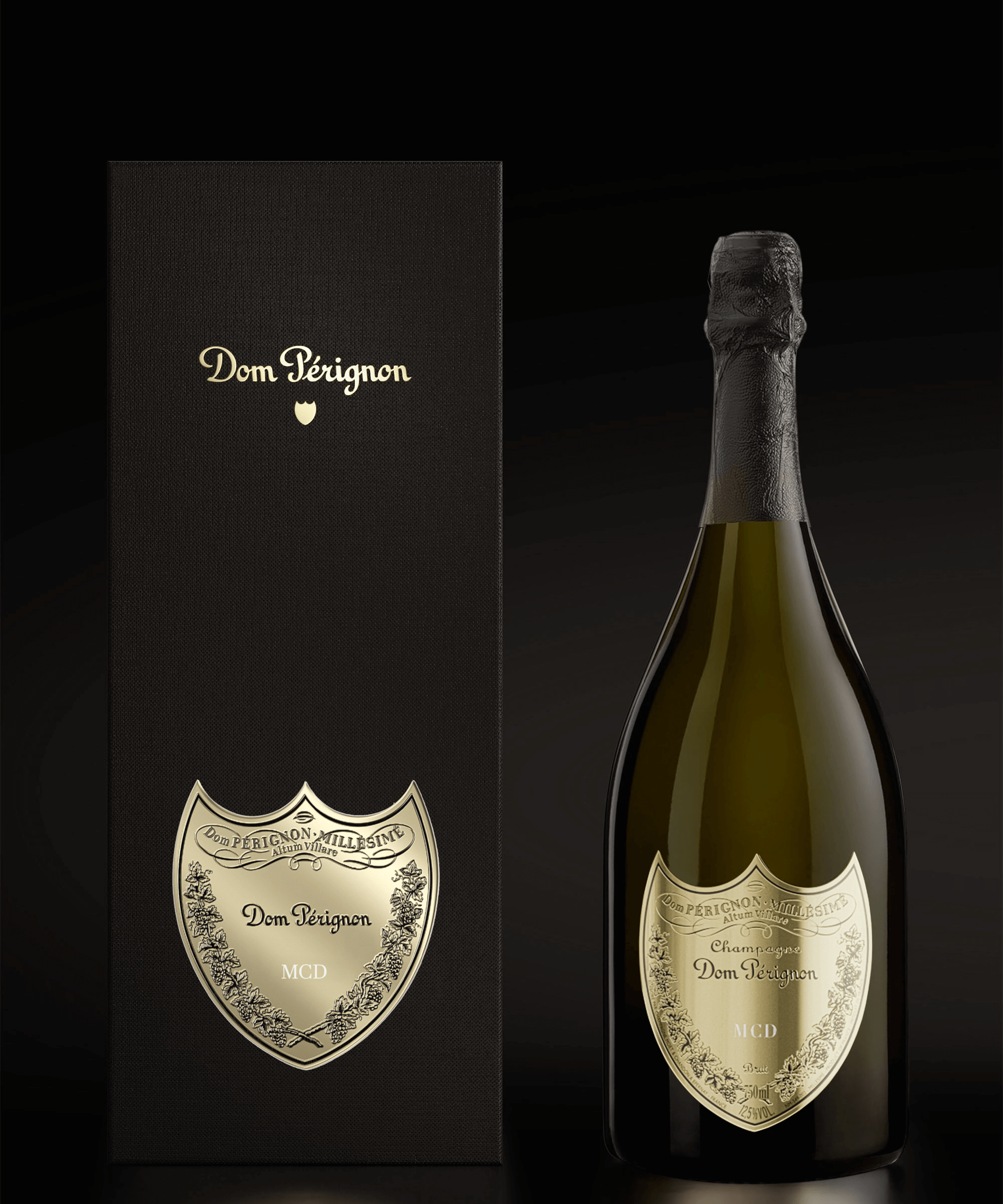 Personliggør Dom Perignon med lasergravering