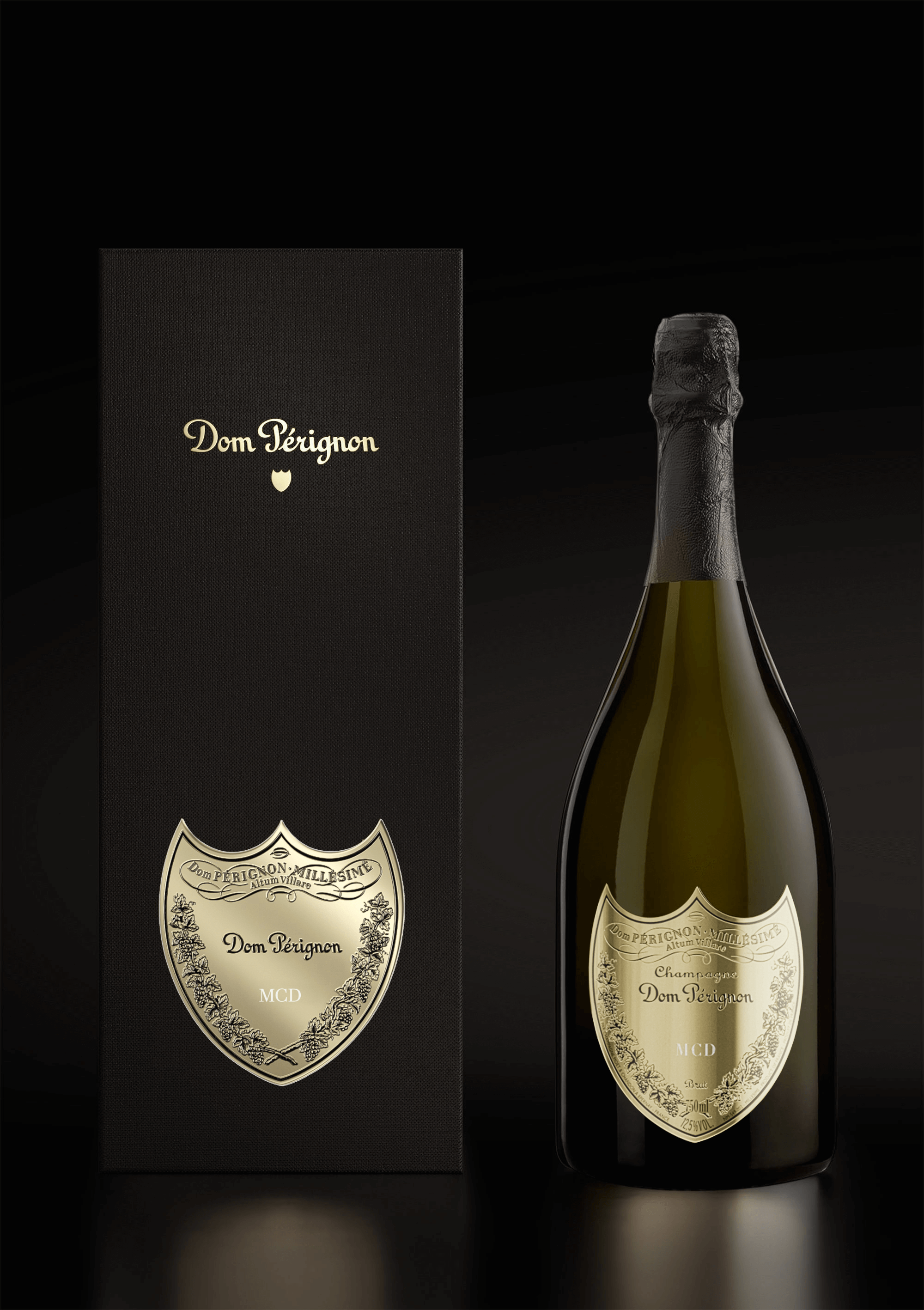 Personliggør Dom Perignon med lasergravering