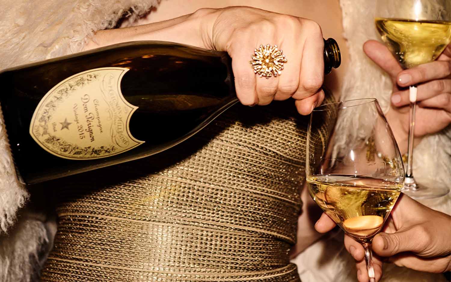 Champagne til nytår 2025