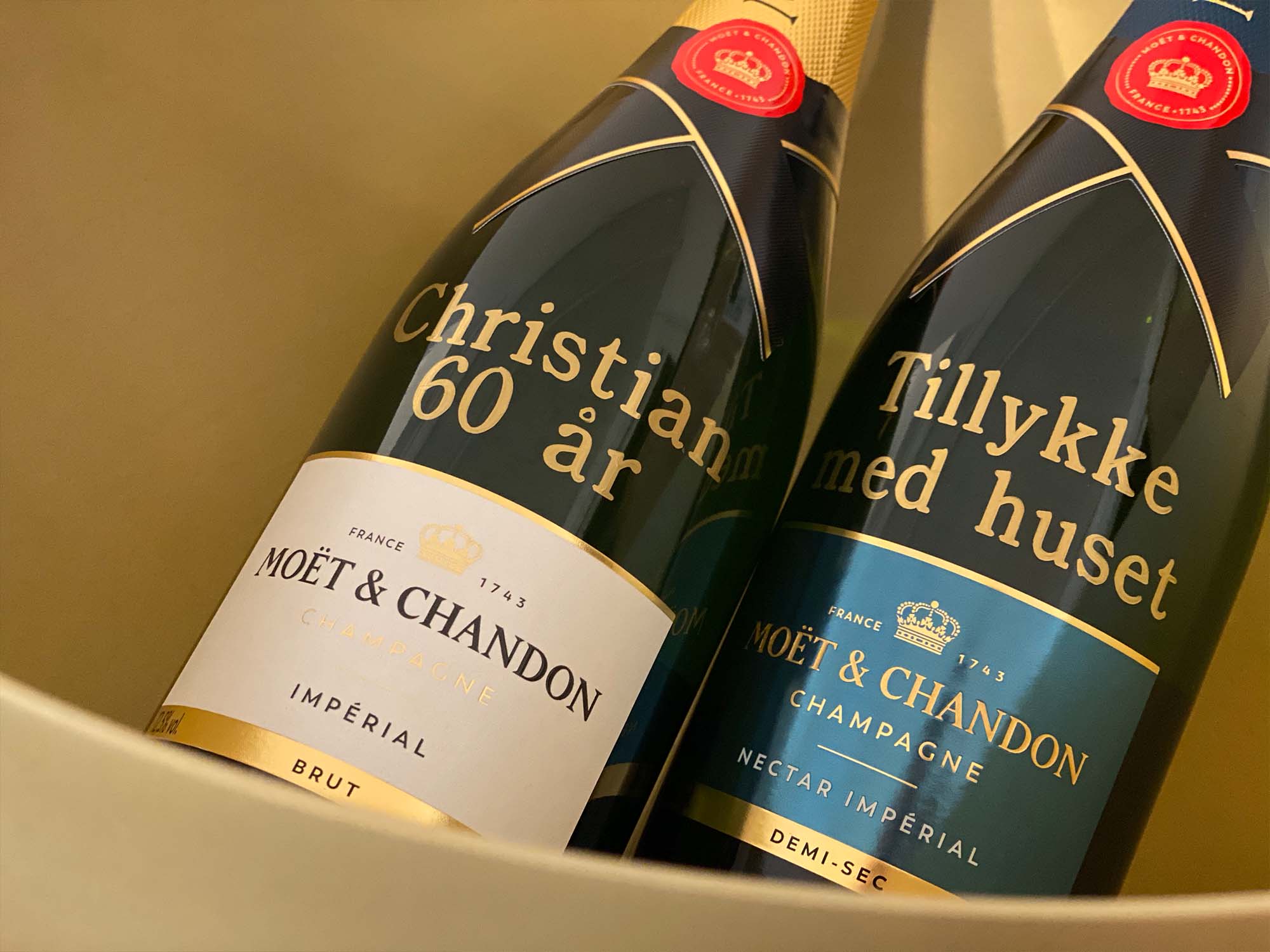 Moët & Chandon personliggør - PremiumBottles