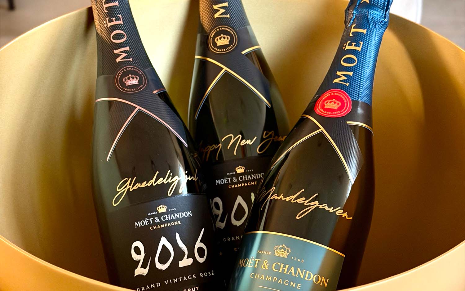 Moët & Chandon personliggør - PremiumBottles
