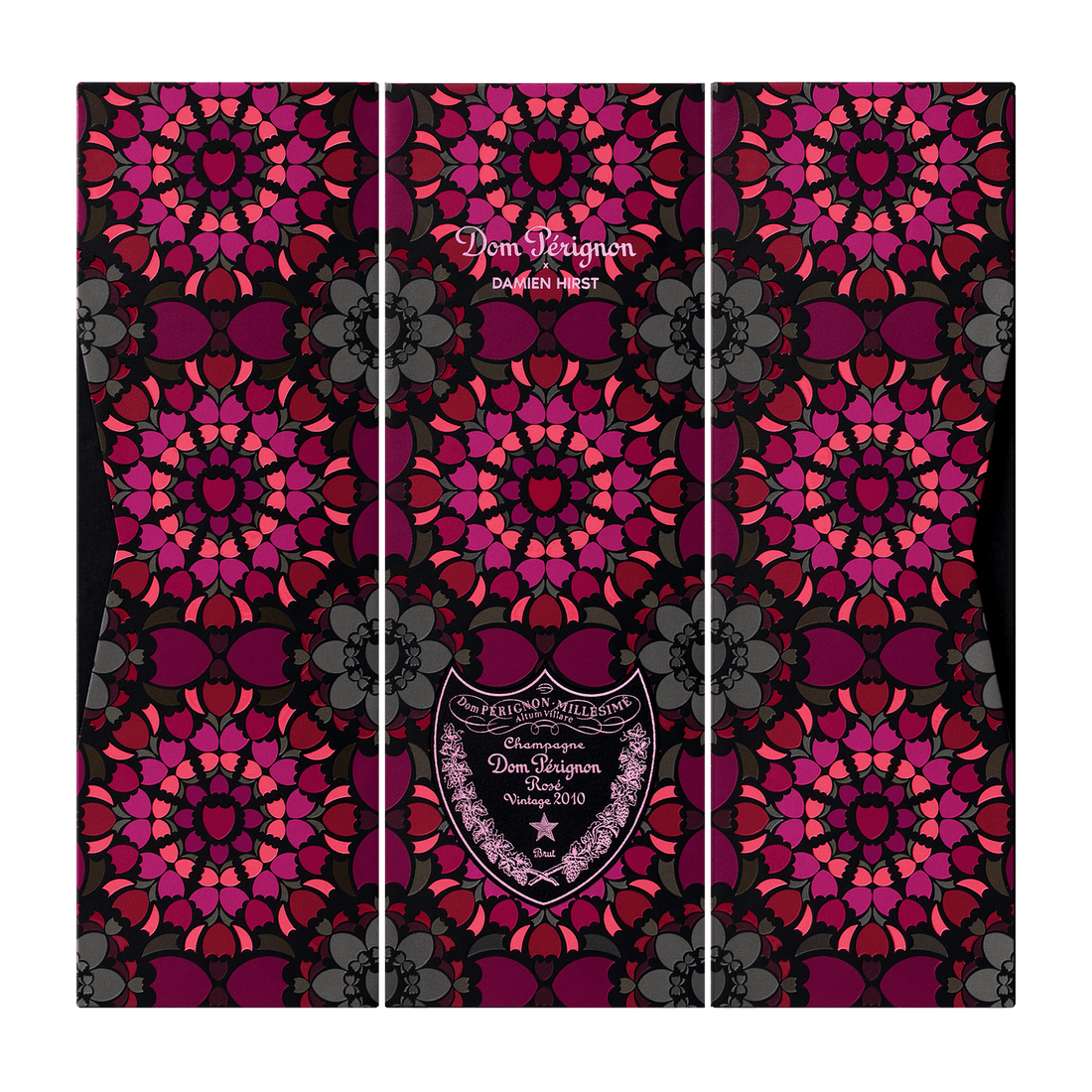 3 x Dom Pérignon x Damien Hirst Rosé Vintage 2010, 75 cl.
