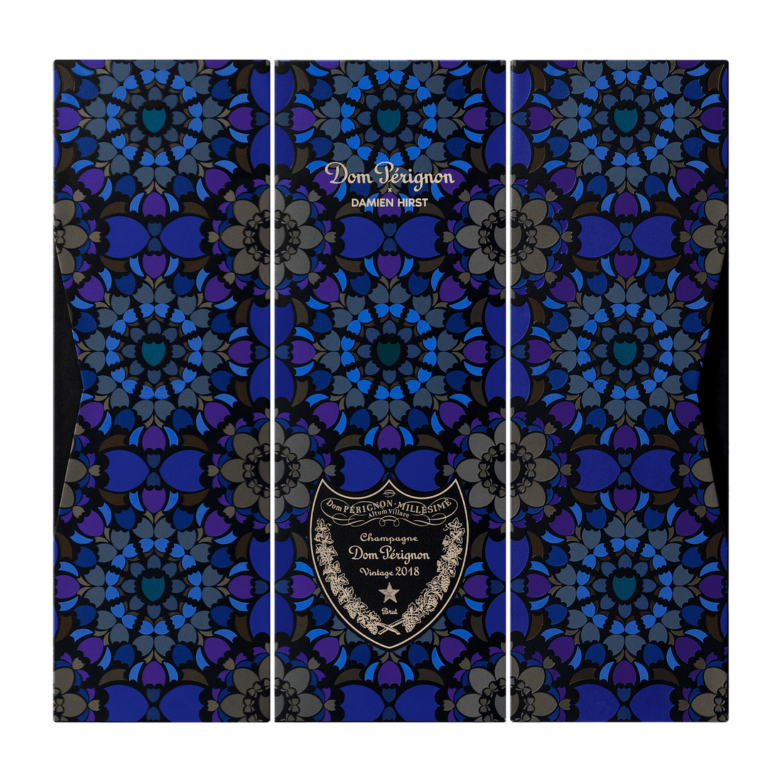 3 x Dom Pérignon x Damien Hirst Vintage 2018, 75 cl.
