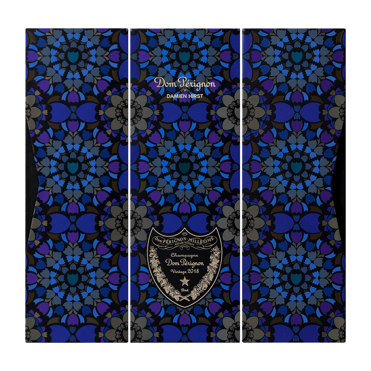 3 x Dom Pérignon x Damien Hirst Vintage 2018, 75 cl.