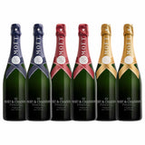 6 x Moët & Chandon x Pharrell Williams Limited Edition Brut Impérial 75 cl. i gaveæsker