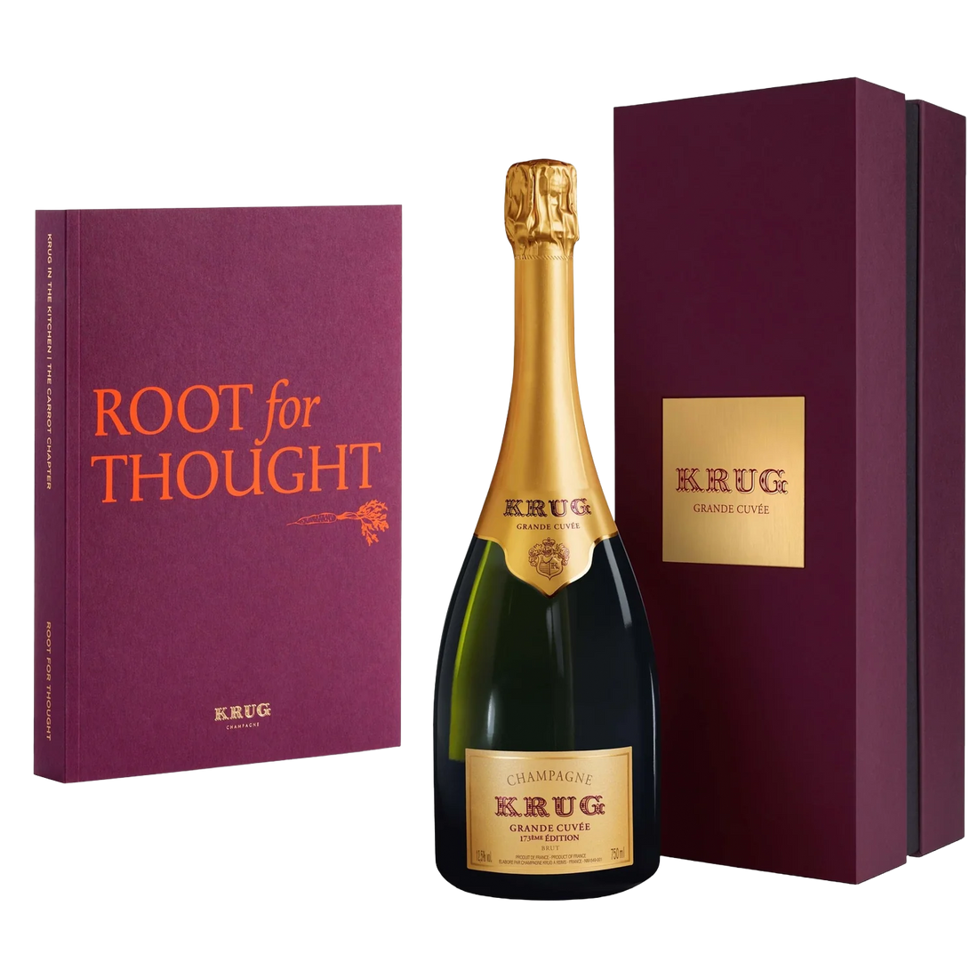 Champagne KRUG Grande Cuvée 173ème Édition 75 cl. med gaveæske