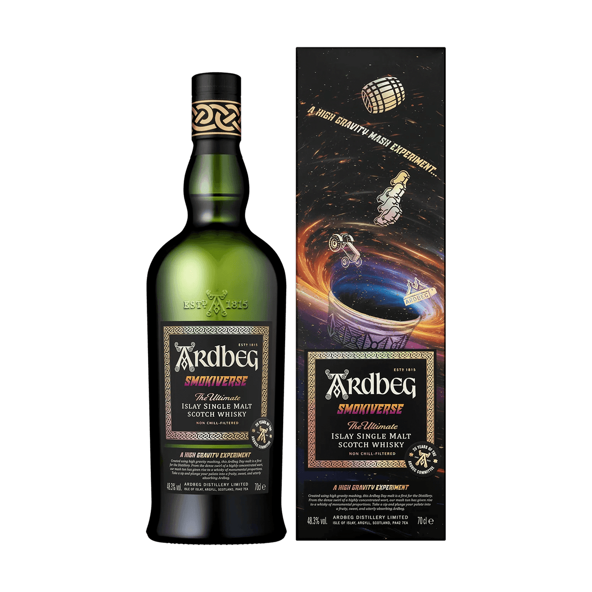 Ardbeg Smokiverse, 70 cl. med gaveæske