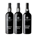 Barros Port wine - 3 bottles