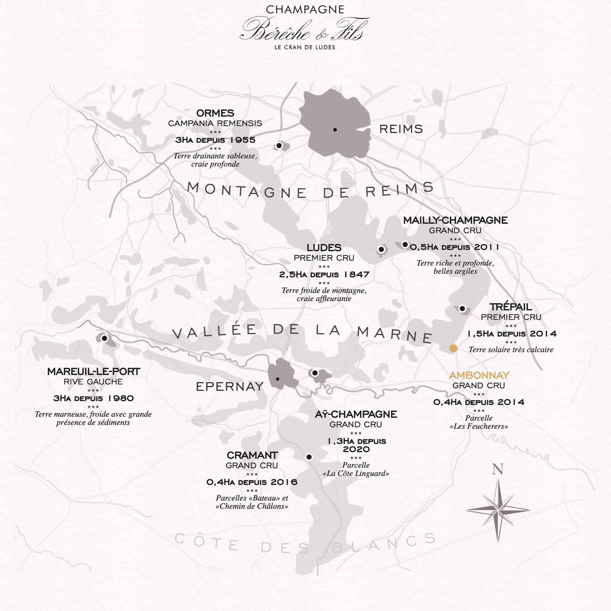 Bérêche et Fils Brut Réserve Vieilles Vignes 75 cl.