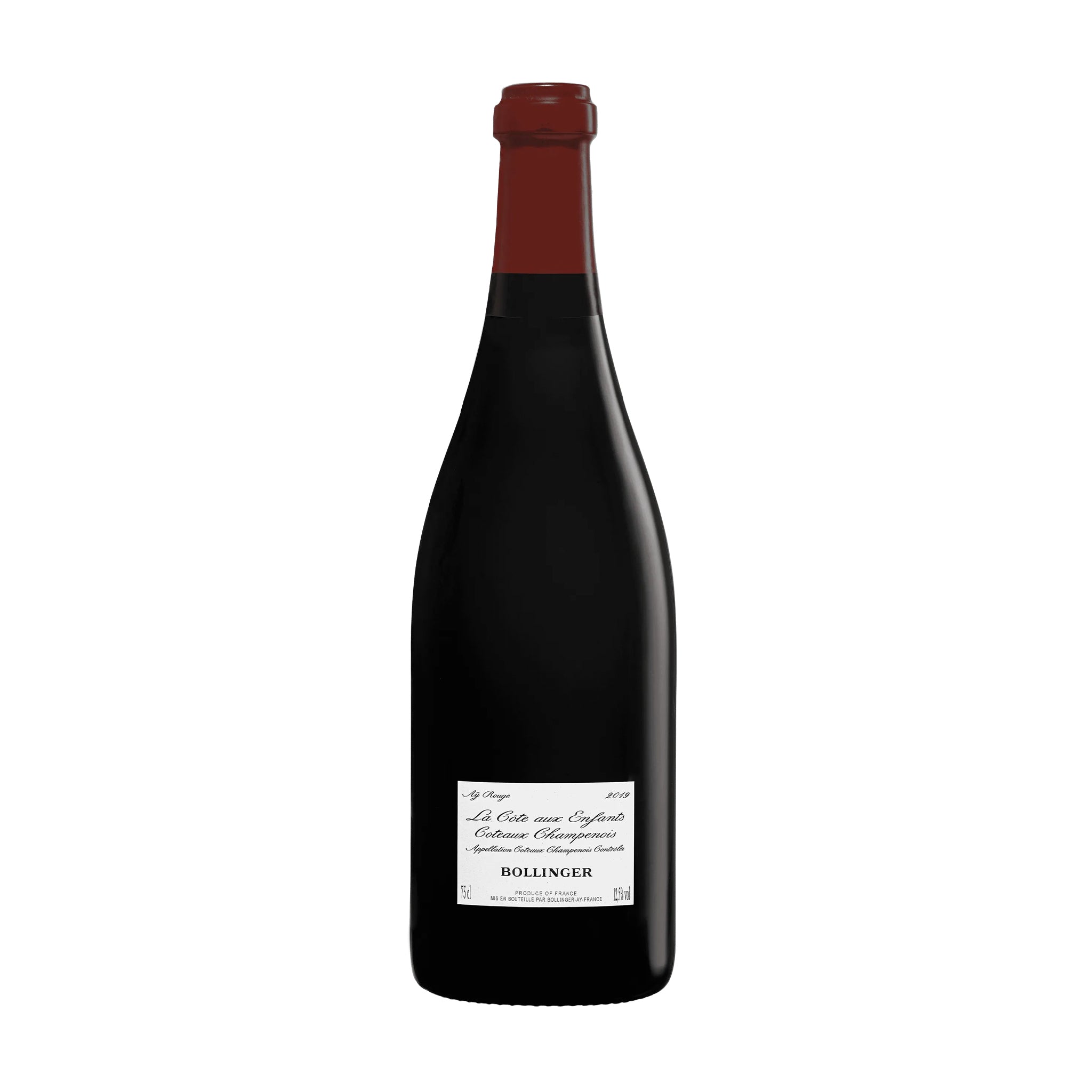 Bollinger La Côte aux Enfants 2019 – Coteaux Champenois Rouge 75 cl.