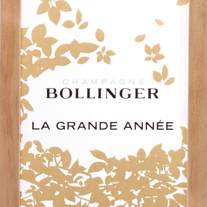 Bollinger La Grande Année 2015 i Original Wooden Case gaveæske 75 cl.