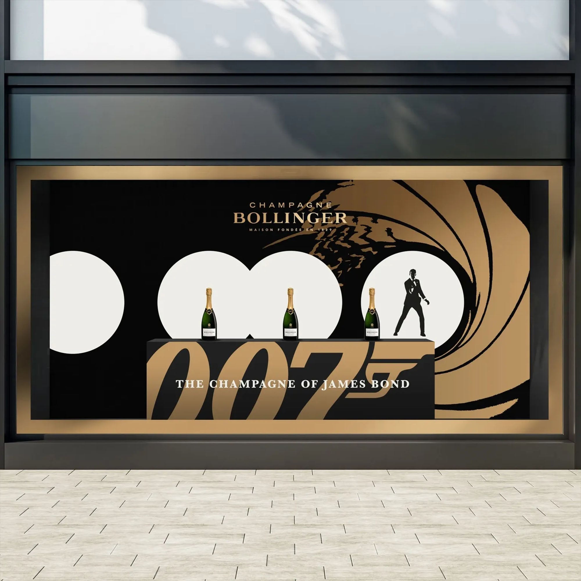 Bollinger Champagne Special Cuvée 007 Limited Edition A View To A Kill, 75 cl. med gaveæske