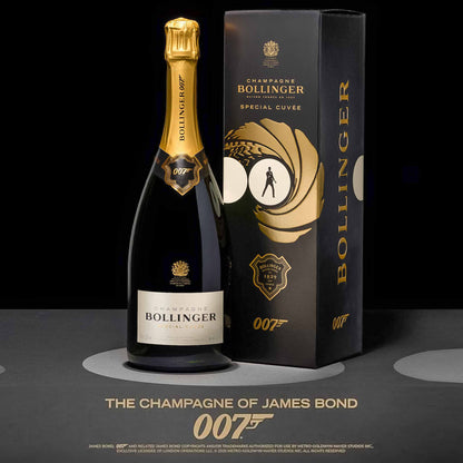 Bollinger Champagne Special Cuvée 007 Limited Edition A View To A Kill, 75 cl. med gaveæske