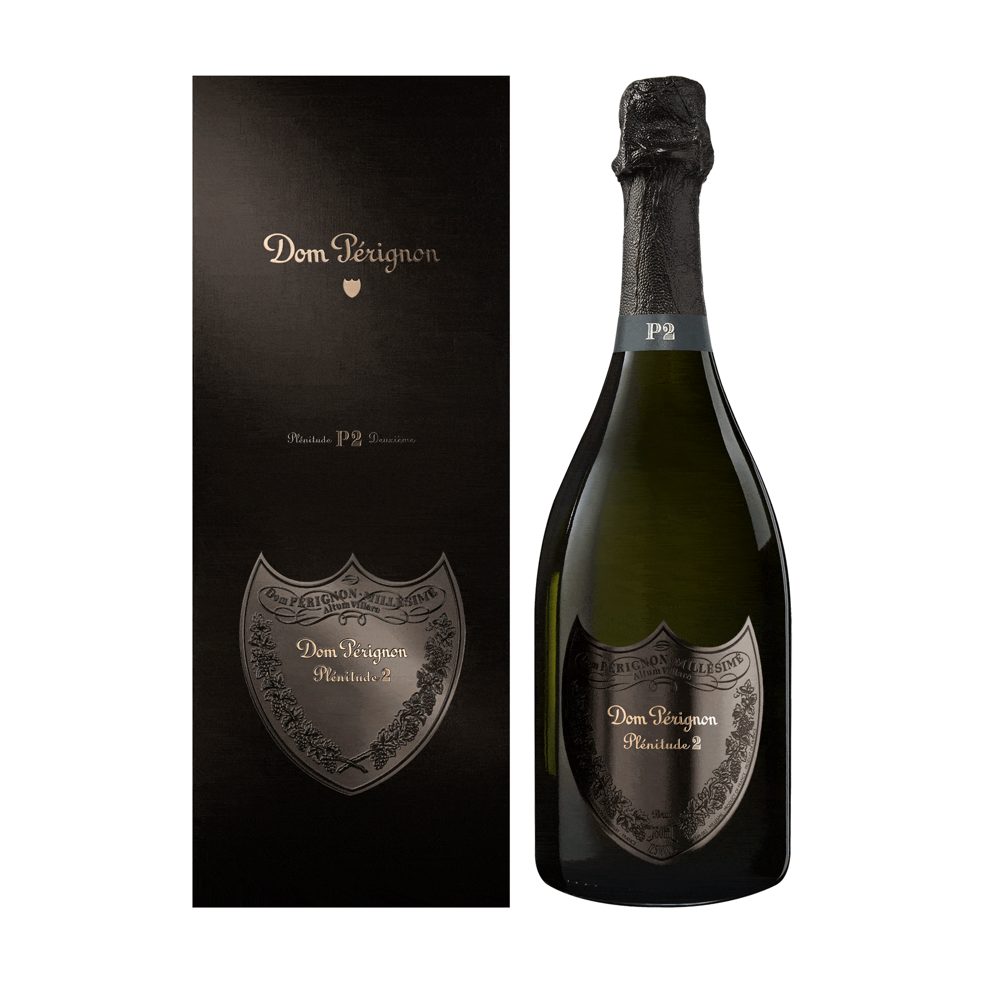 Personliggør Dom Pérignon Vintage 2006 Plénitude 2, 75 cl. med gaveæske