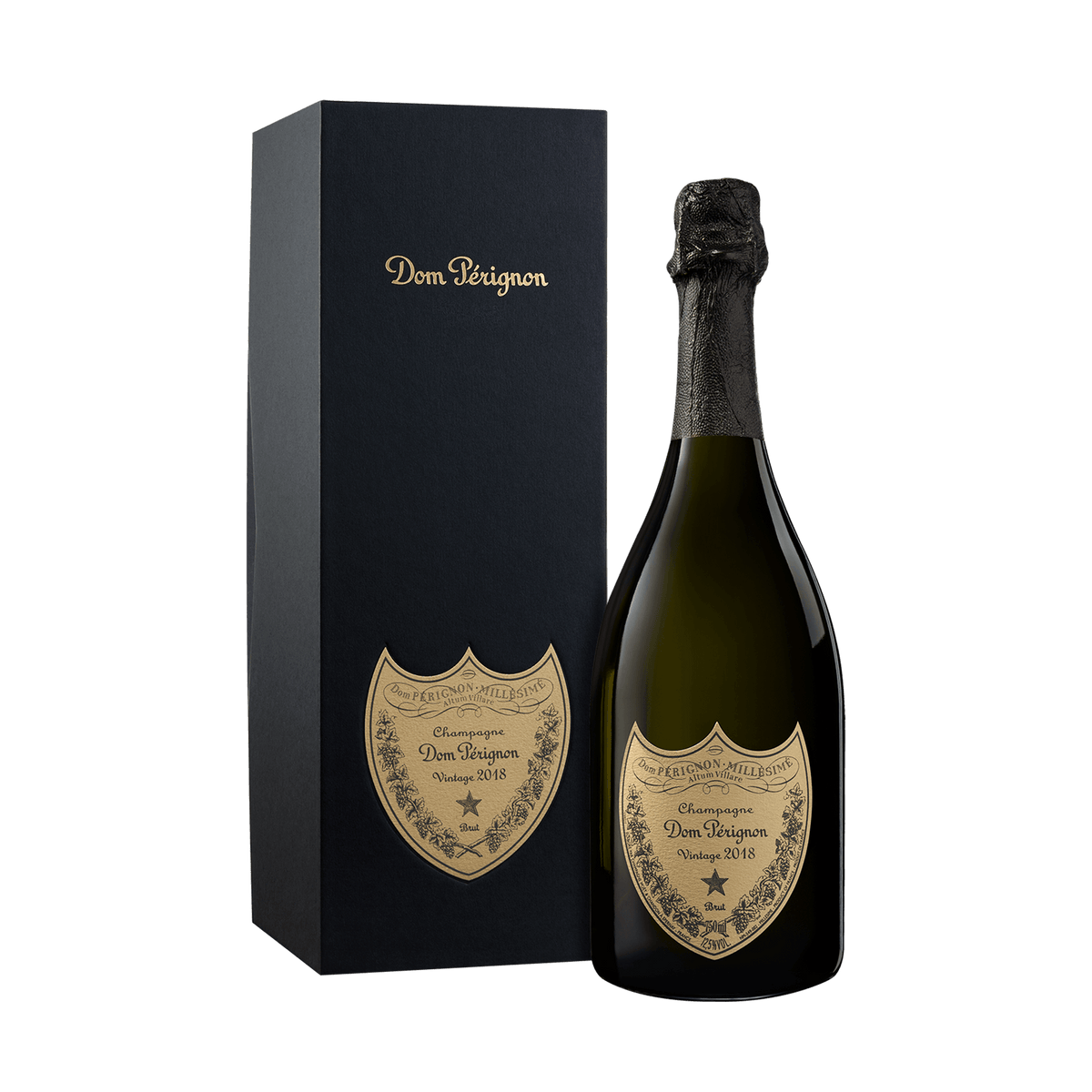 Produktbillede af champagne dom perignon vintage 2018 med gaveæske