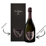 Dom Pérignon Rosé Vintage 2009 Brut 75 cl. 12,5% med gaveæske (Personliggør med initialer)