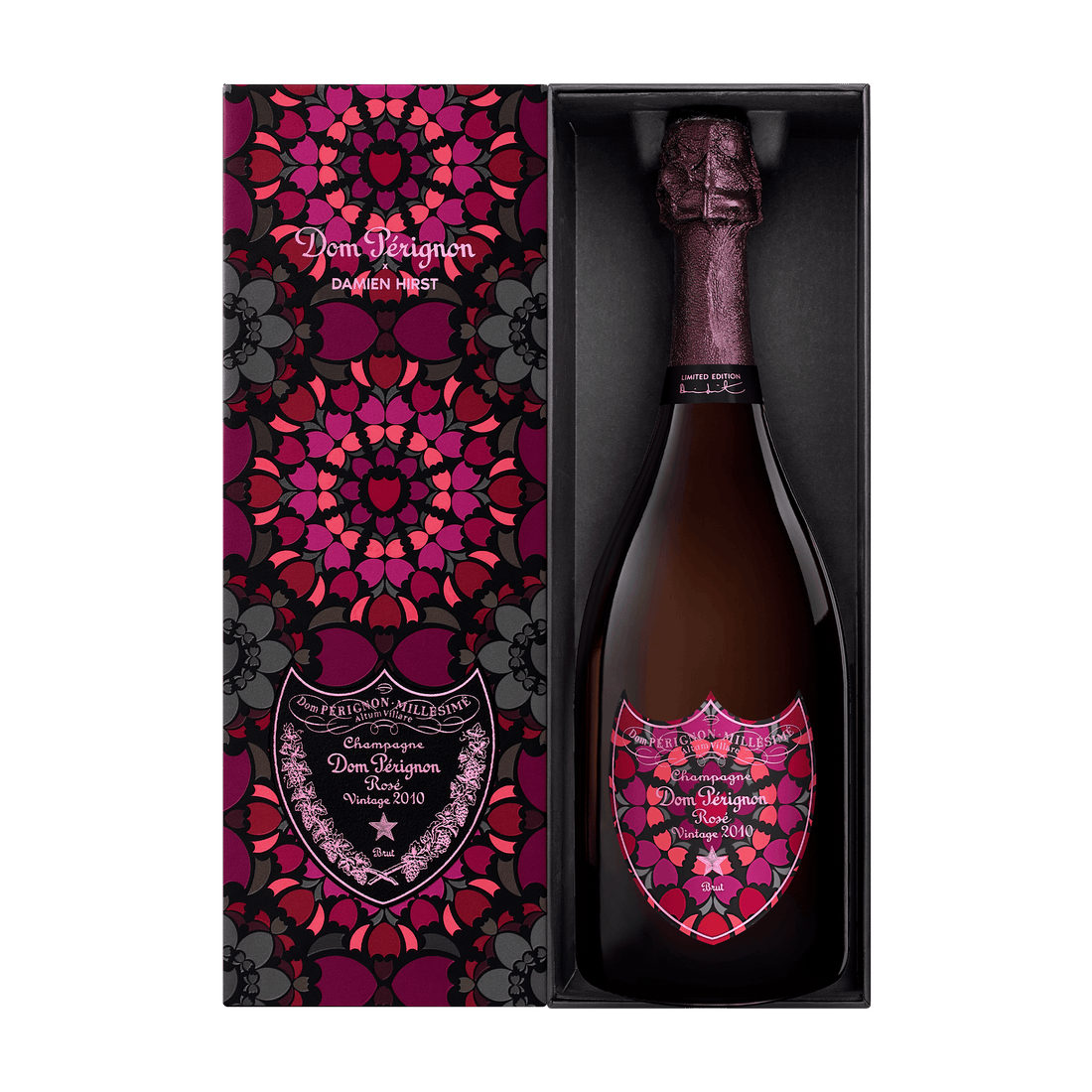 Dom Pérignon x Damien Hirst Rosé Vintage 2010, 75 cl.