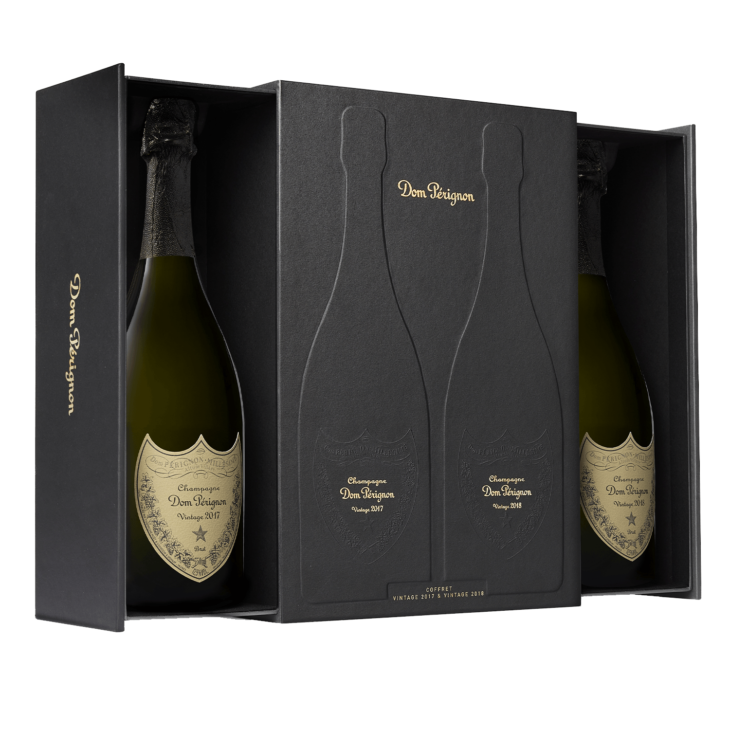 Dom Pérignon Coffret Vintage 2017 &amp; Vintage 2018