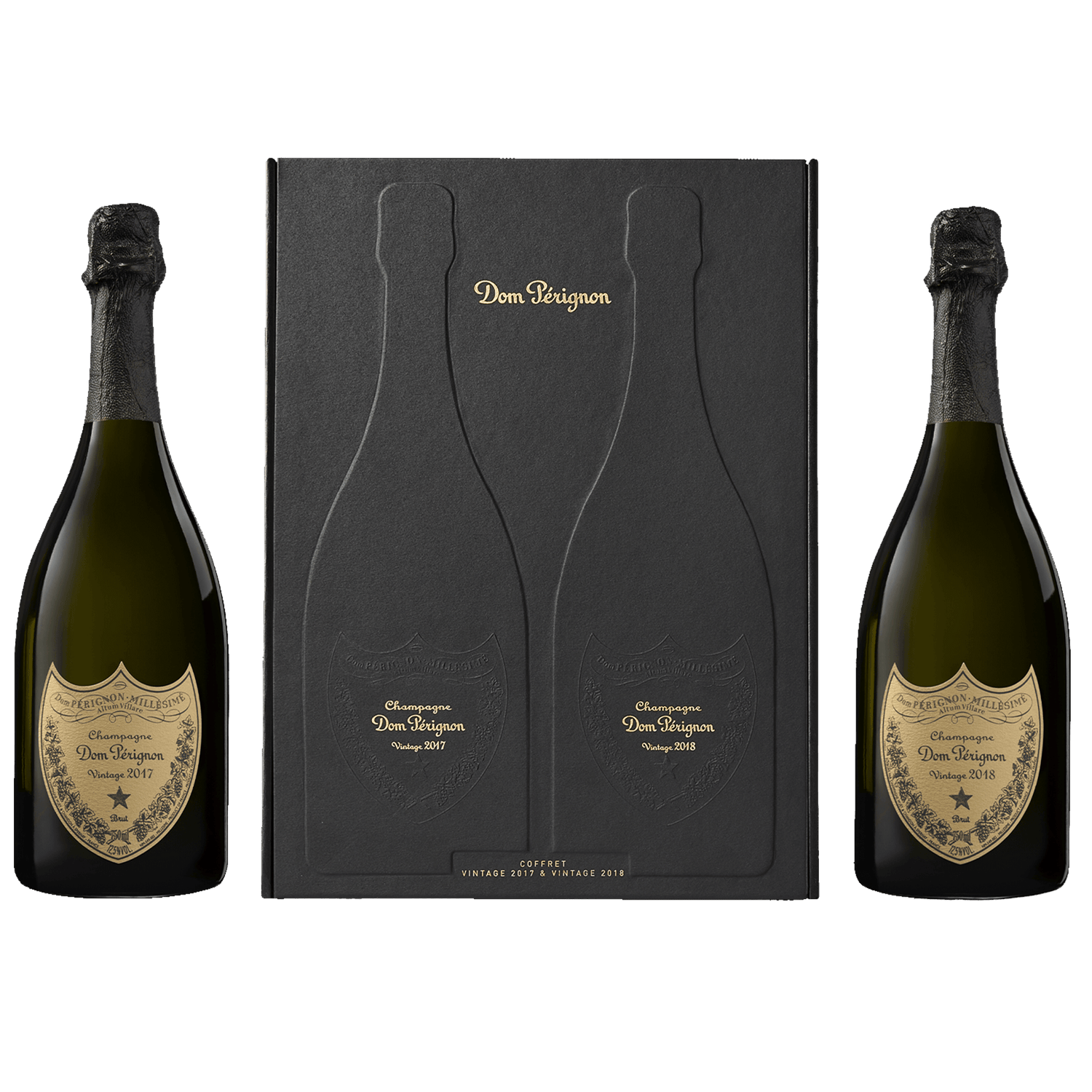 Dom Pérignon Coffret Vintage 2017 &amp; Vintage 2018