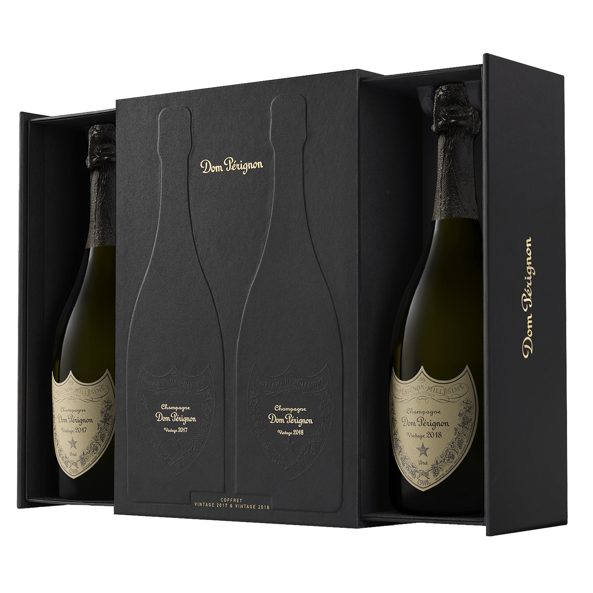 Dom Pérignon Coffret Vintage 2017 &amp; Vintage 2018
