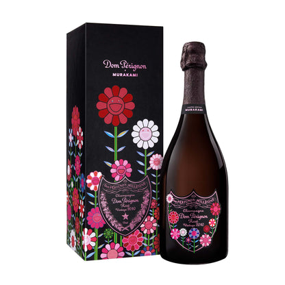 Dom Pérignon Vintage 2010 Rosé X Takashi Murakami 75 cl. med gaveæske