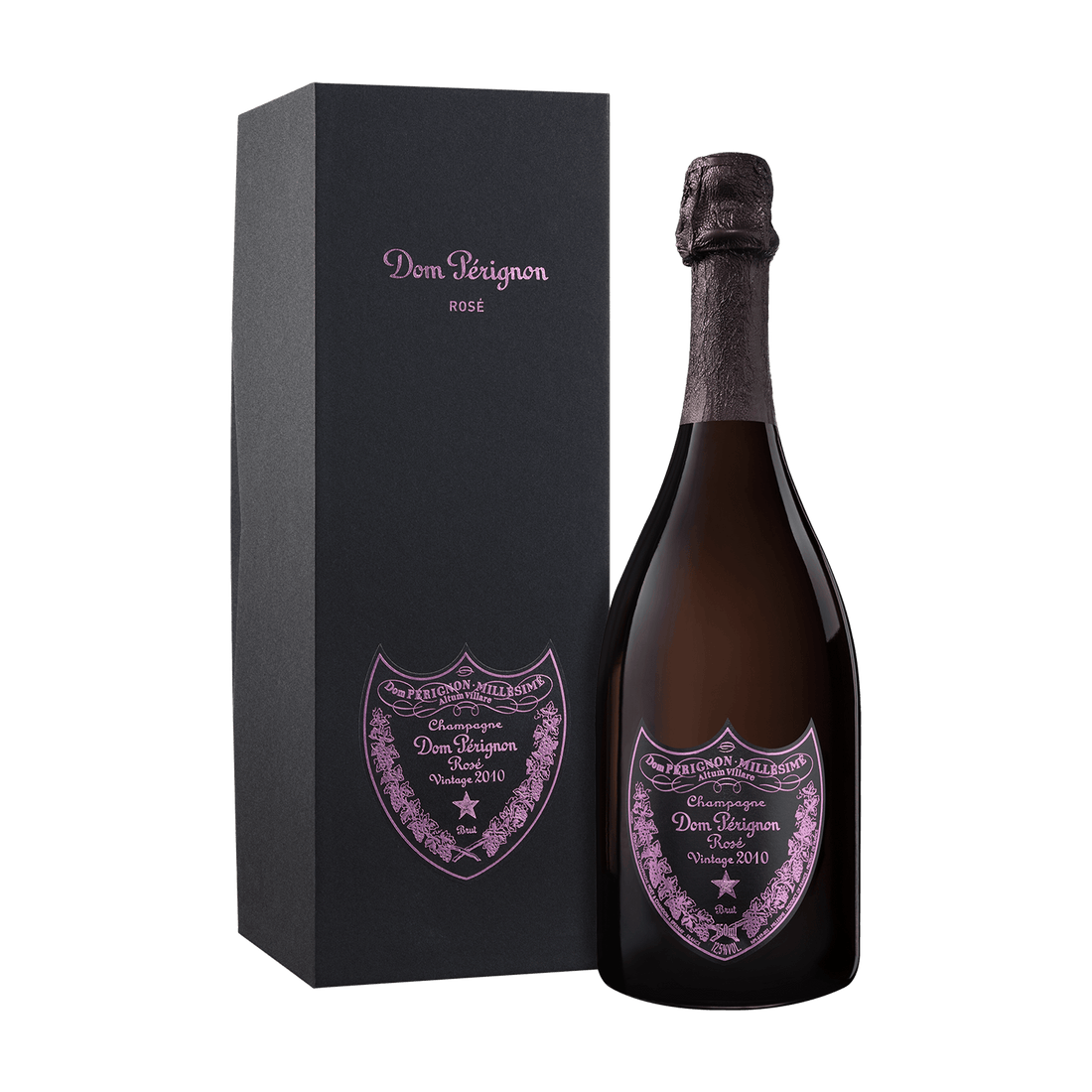 Champagne Dom Pérignon Rosé Vintage 2010 med gaveæske 75 cl.