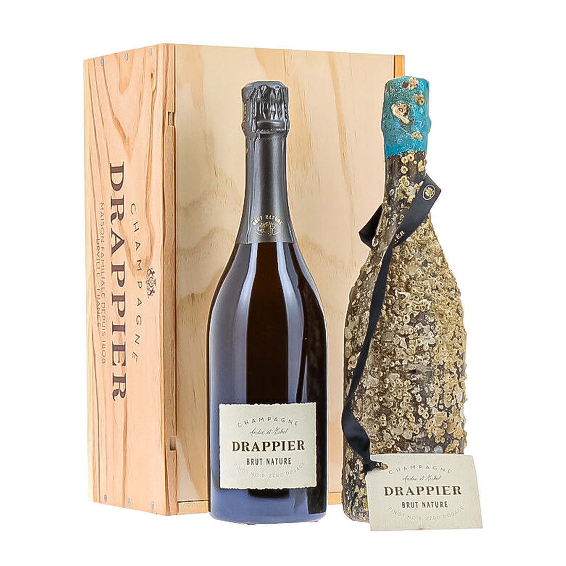 Drappier: Coffret Immersion Brut Nature Limited Edition 2 x 75 cl.
