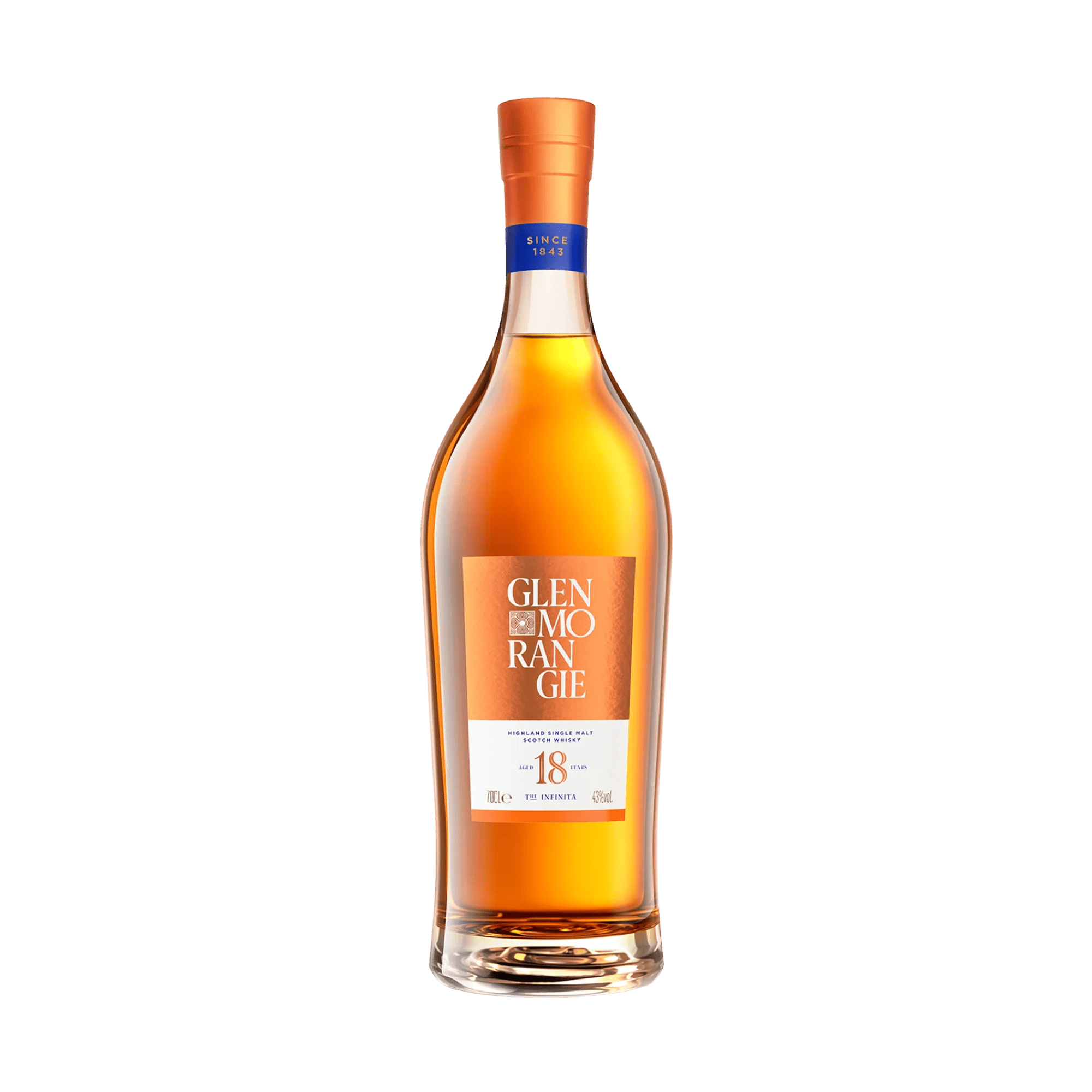 Glenmorangie Glenmorangie The Infinita 18 Years Old 70 cl. 43% med gaveæske - PremiumBottles